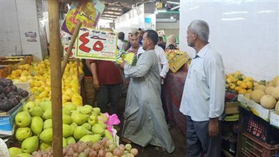 تحرير 180 محضر للمخالفين  بمجمع خدمات الدهار بالغردقة