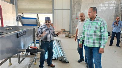 على مساحة 8 أفدنة.. تنفيذ مجمع الصناعات الغذائية والتعبئة بجنوب الأقصر 