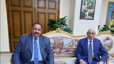 محافظ شمال سيناء يستقبل مدير الأمن الجديد للتهنئة