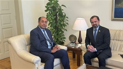 السفير حسام زكي يؤكد للمبعوث الامريكي للسودان على اهمية تضافر الجهود الدولية لحل الأزمة السودانية