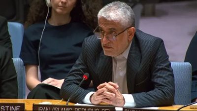 مندوب إيران في الأمم المتحدة: اغتيال هنية بدعم استخباراتي أميركي