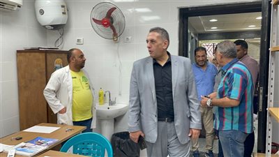 وكيل صحة كفر الشيخ يتابع أعمال تطوير ورفع كفاءة مستشفى الصدر 