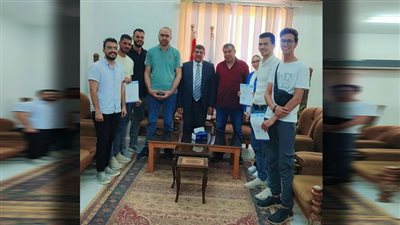 بحوث الثروة السمكية يختتم البرنامج التدريبي لطلبة كليات الزراعة والطب البيطري