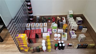 ضبط 13 مكان غير مرخص وأدوية مهربة بـ 4 ملايين جنيه خلال يوليو