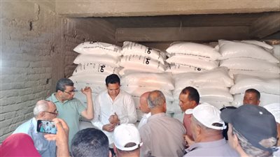استقبال 650 طن من الأسمدة الزراعية لدعم المزارعين بالدقهلية