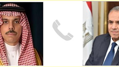 وزير الخارجية يبحث مع نظيره السعودي أزمة التصعيد الإقليمي نتيجة للسياسات الإسرائيلية المتطرفة