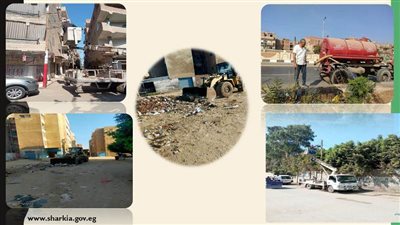 تكثيف أعمال النظافة وصيانة أعمدة الإنارة بمراكز ومدن الشرقية