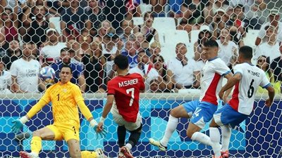 أولمبياد باريس 2024.. منتخب مصر الأولمبي ضد باراجواي تعادل سلبي في الشوط الاول 