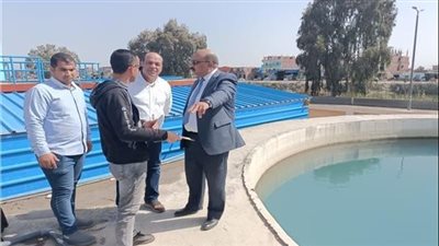 تعقيم خزانات مياه الشرب بمحافظات القناة 