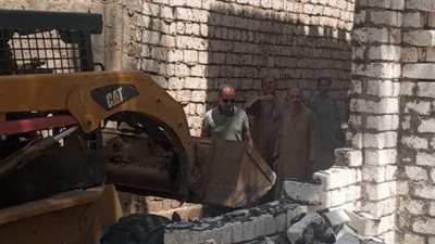 إنطلاق المرحلة الثانية للموجة 23 لإزالة التعديات بالمنيا 