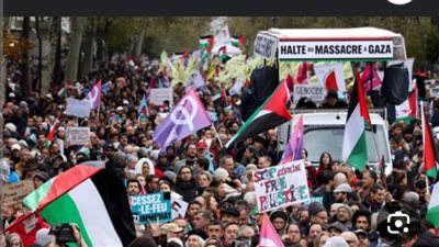 مظاهرات في واشنطن للمطالبة بإنهاء الإبادة الجماعية في غزة