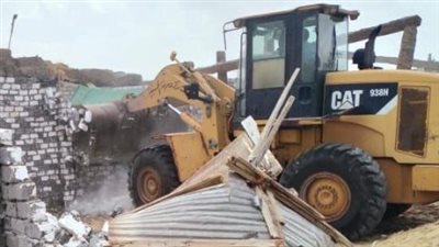 إزالة 12 حالة تعد بمساحة 3551 متر بالشرقية
