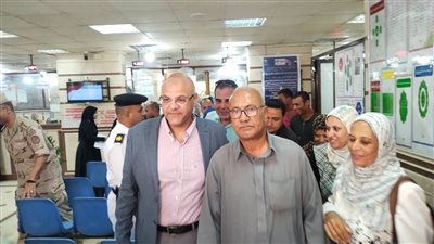 محافظ القليوبية يتفقد المركز التكنولوجي بطوخ ويلتقي المواطنين