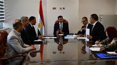 وزير الشباب يلتقي ممثلي شركة راية لإدارة وتسويق المنشآت 