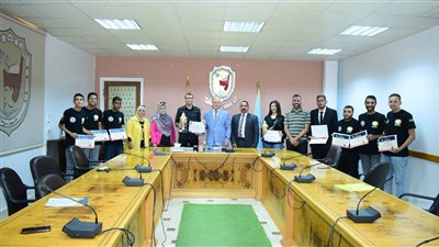  جامعة سوهاج تكرم الفائزين بالميدالية الذهبية في المسابقة المصرية للبرمجة 