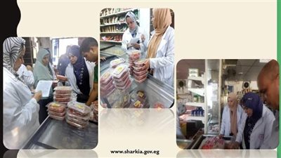 ضبط لحوم ودواجن ومصنعات لحوم مجهولة المصدر بالشرقية