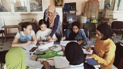 ثقافة أسوان تنفذ ورشة 