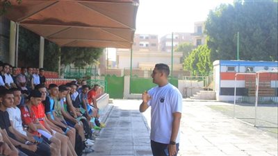  353 طالب يؤدون اختبارات قدرات كلية التربية الرياضية بجامعة سوهاج