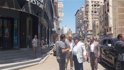 محافظ الدقهلية يتفقد شوارع المنصورة لمتابعة مستوى النظافة