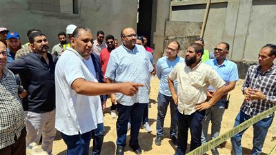 رئيس مياه سوهاج يتفقد تجديد محطة طهطا السطحية