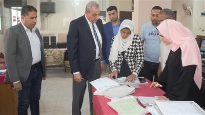 محافظ الغربية يطلع على سير العمل بمنظومة التصالح