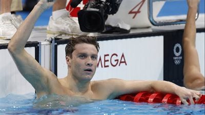 باريس 2024.. الأمريكي بوبي فينك يحرز ذهبية سباق 1500 متر حرة