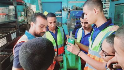 انطلاق فاعليات التدريب الصيفي لطلاب المدرسة الفنية 