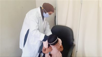 الكشف على 1448 مريض في قافلة طبية بقرية موسى العربى بالدقهلية