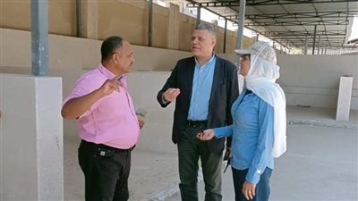 نائب محافظ القليوبية تتفقد السوق الحضارى والمحطة الوسيطة بالقناطر الخيرية