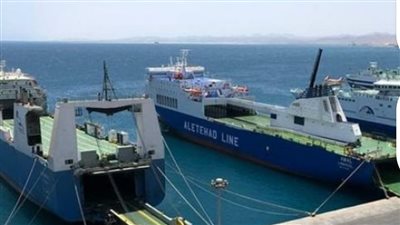 تعرف على حجم تداول البضائع والشاحنات بموانئ البحر الأحمر 