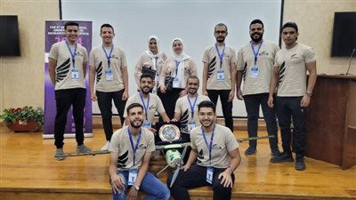 تكريم فريق هندسة الزقازيق لحصوله على المركز الثالث بمسابقة الابتكار الدولية