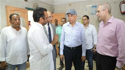 محافظ المنيا يتفقد المركز الطبى الشرقى بأبوقرقاص