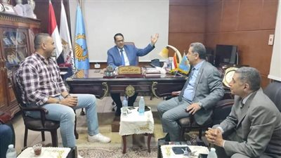 وكيل تعليم الغربية يستقبل رئيس الإتحاد المصري لكرة السلة