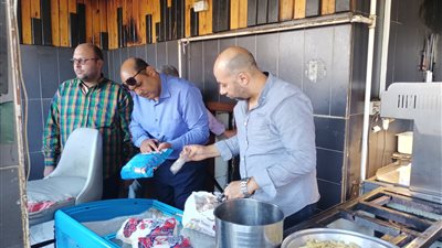 ضبط 100 كيلو أسماك مملحة غير صالحة للاستهلاك بكفر الشيخ