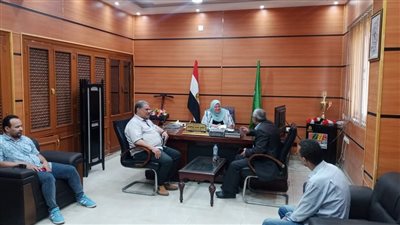 وكيل تعليم الفيوم تستقبل مدير إدارة أمن الوزارة