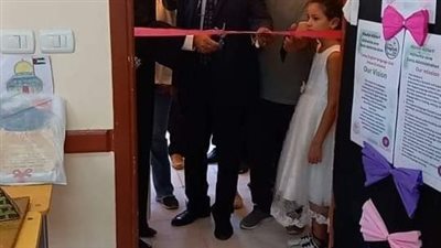 أزهرية الغربية تفتتح معرض نادي اللغة الإنجليزية بـطنطا التعليمية