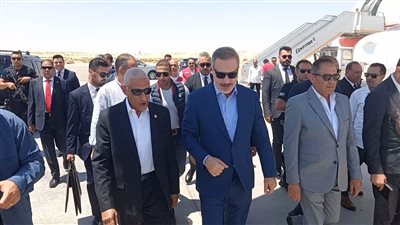 تفاصيل.. زيارة وزير خارجية تركيا للمنطقة اللوجستية بشمال سيناء 