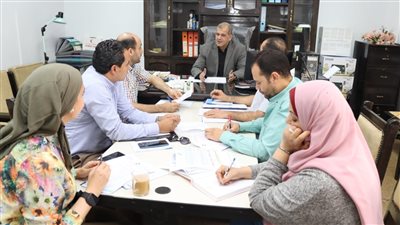 مياه الفيوم تعقد اجتماع اللجنة العليا للتدريب