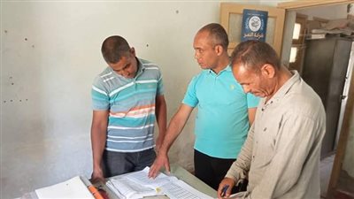 رئيس محلية قوص يتابع سير العمل بعدد من المؤسسات الخدمية بقروي خزام