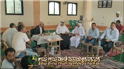 محافظ شمال سيناء يزور قرية الجورة بالشيخ زويد 