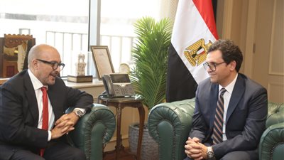 وزير الثقافة يستقبل نظيره الإيطالي ويبحثان آفاق التعاون المستقبلي 