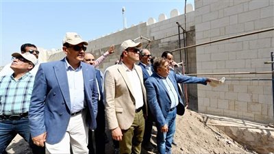 الشربيني يتابع مشروع ترميم وإعادة تأهيل منزل زينب خاتون وسور القاهرة 