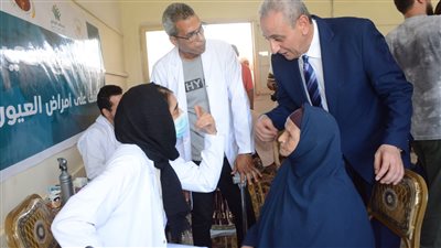 قافلة طبية المتكاملة للكشف على أهالى حنون بزفتى