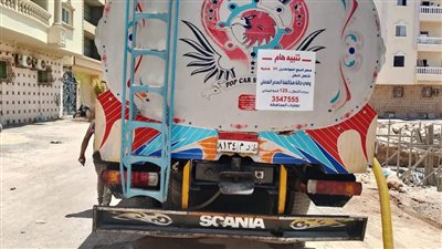 التحفظ علي سيارة مياه شرب بالغردقة تبيع الطن بـ 210 جنيها 