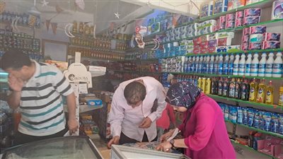 حملة تستهدف المنشآت التجارية بنطاق حي غرب المنصورة