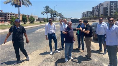 رئيس جهاز دمياط الجديدة يتفقد أعمال إحلال وإعادة تأهيل المرافق بالمنطقة الصناعية
