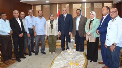 محافظ الغربية يكرم السكرتير العام لبلوغ سن المعاش