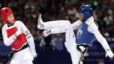 مواجهة نارية تنظر السعودية دنيا أبوطالب في التايكوندو