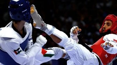 أولمبياد باريس 2024.. الفلسطيني عمر إسماعيل إلى ثمن نهائي التايكوندو 