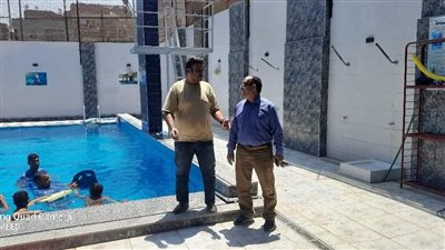 متابعة حمامات سباحة مراكز بنها للتأكد من اشتراطات الأمن والسلامة   